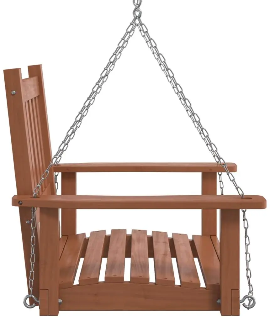 Scaun balansoar VidaXL 4008975 (Brown) - 5