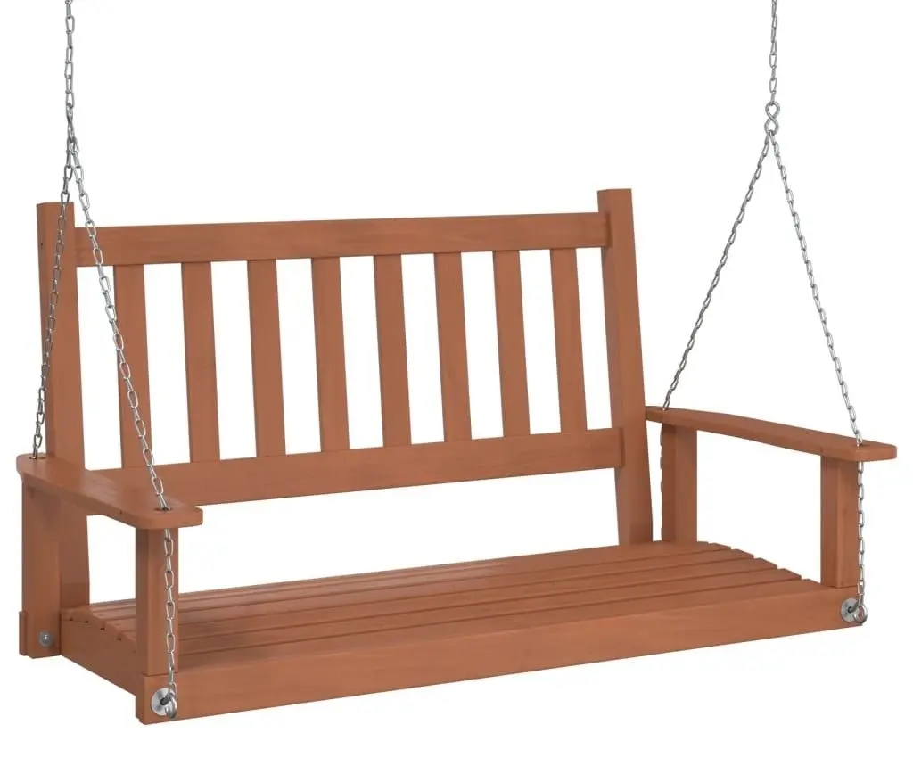 Скамья-качели VidaXL 4008977 (Natural)