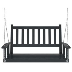 Скамья-качели VidaXL 4008978 (Black) Thumb