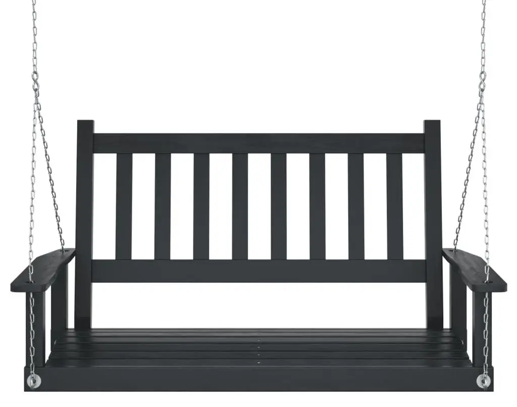 Скамья-качели VidaXL 4008978 (Black) - 2