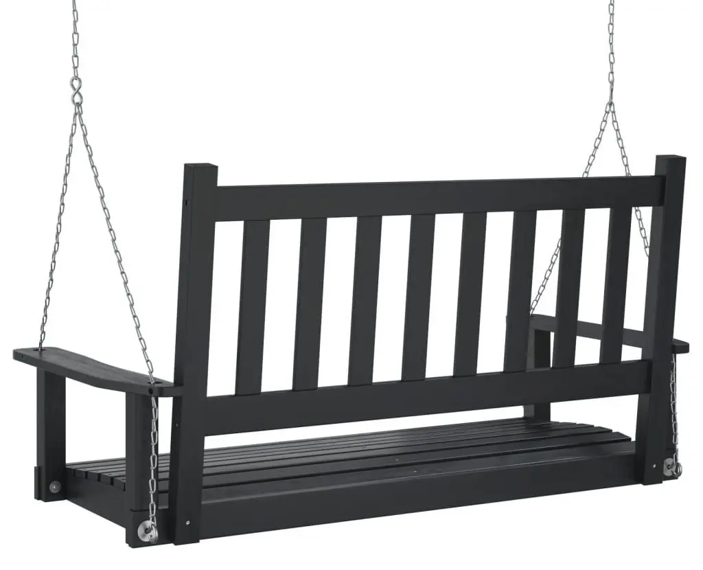 Скамья-качели VidaXL 4008978 (Black) - 4