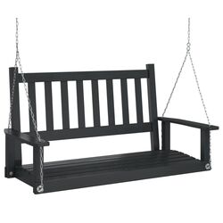 Скамья-качели VidaXL 4008978 (Black) Thumb