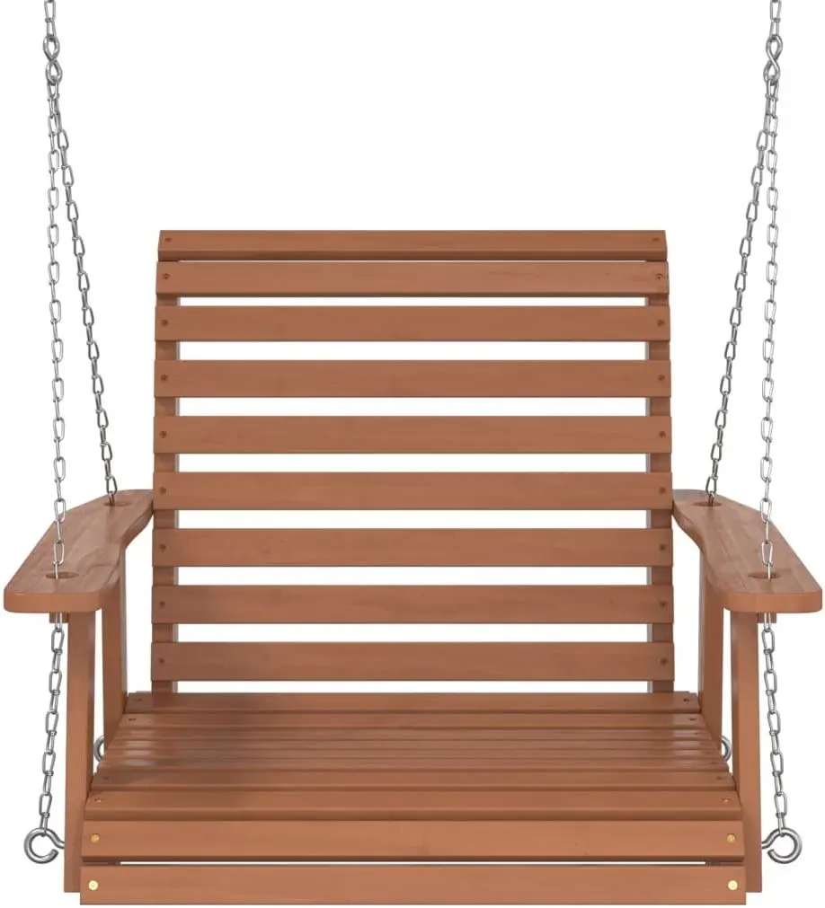 Scaun balansoar VidaXL 4008979 (Brown) - 3