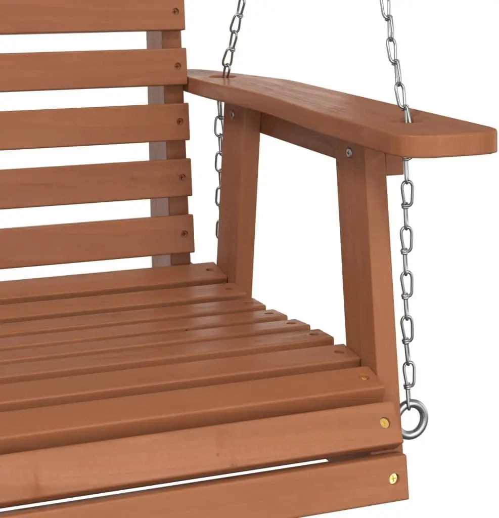 Scaun balansoar VidaXL 4008979 (Brown) - 6