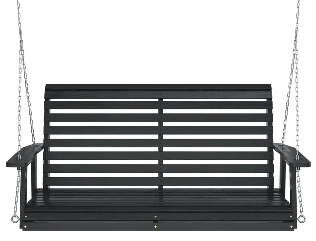 Скамья-качели VidaXL 4008982 (Black) - 2