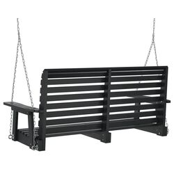 Скамья-качели VidaXL 4008982 (Black) Thumb