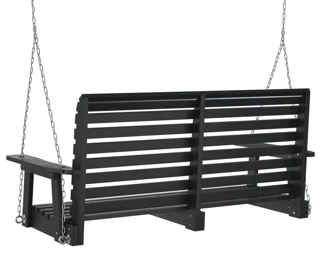 Скамья-качели VidaXL 4008982 (Black) - 4