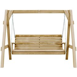 Scaun balansoar VidaXL 45305 (Natural) Thumb