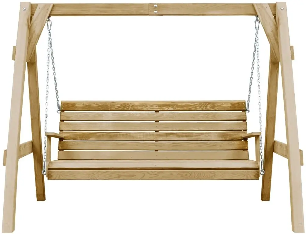 Scaun balansoar VidaXL 45305 (Natural)