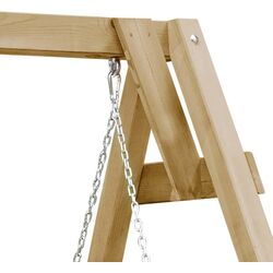 Scaun balansoar VidaXL 45305 (Natural) Thumb