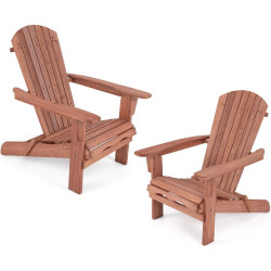 Set fotolii de gradina Costway NP11799YW-2 (Brown) Thumb