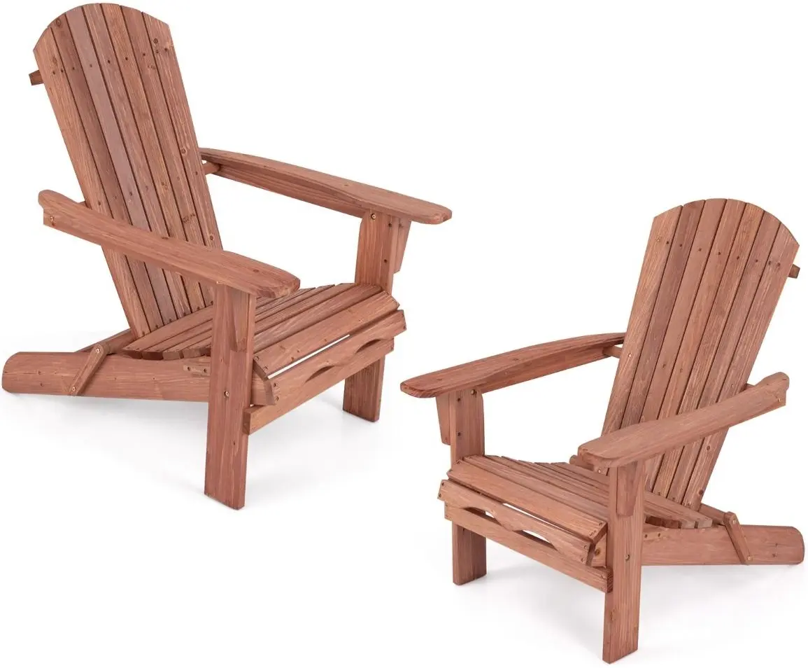 Set fotolii de gradina Costway NP11799YW-2 (Brown) - 2