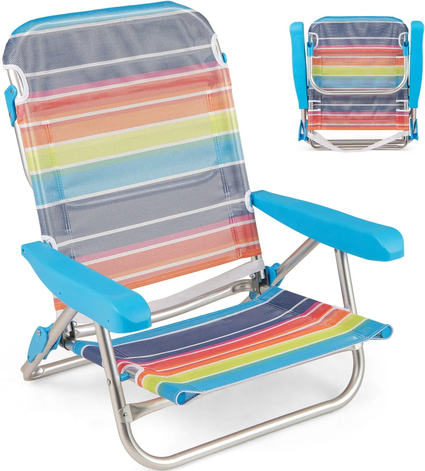 Комплект складных кресел Costway NP12550CS-2 (Multicolor) - 3