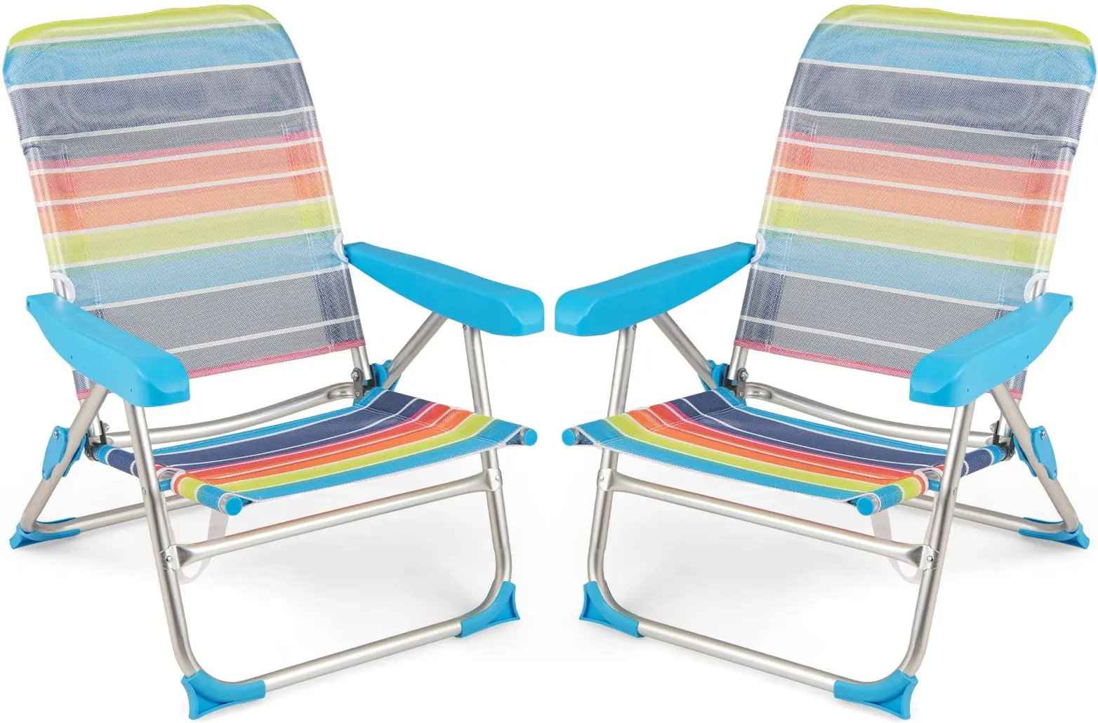 Комплект складных кресел Costway NP12551CS-2 (Multicolor) - 2
