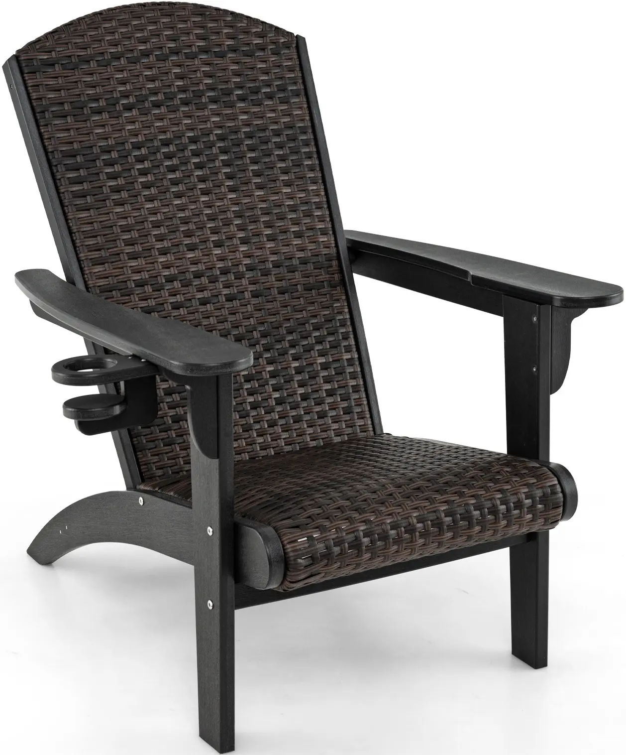 Fotoliu Costway Adirondack NP11918BK (Black) - 2