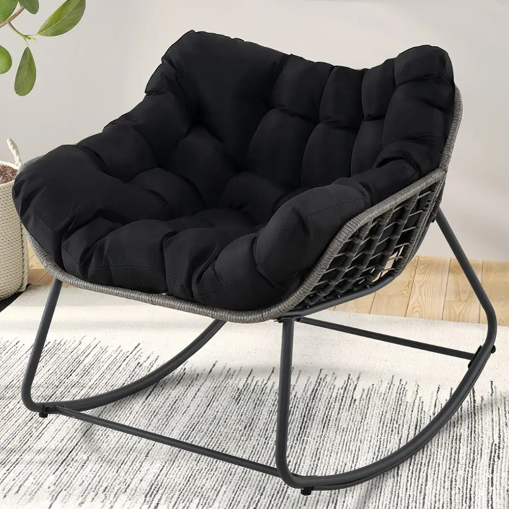 Fotoliu Costway NP11980BK (Black) - 4