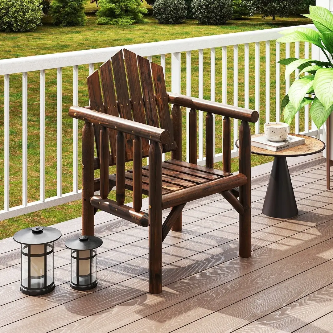 Кресло Costway NP12682BN (Brown)