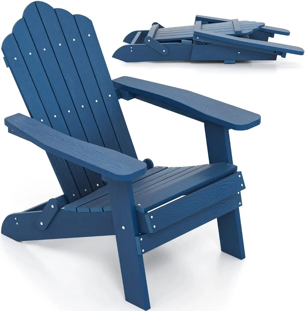 Садовое кресло Costway Adirondack NP12112NY (Navy) - 2