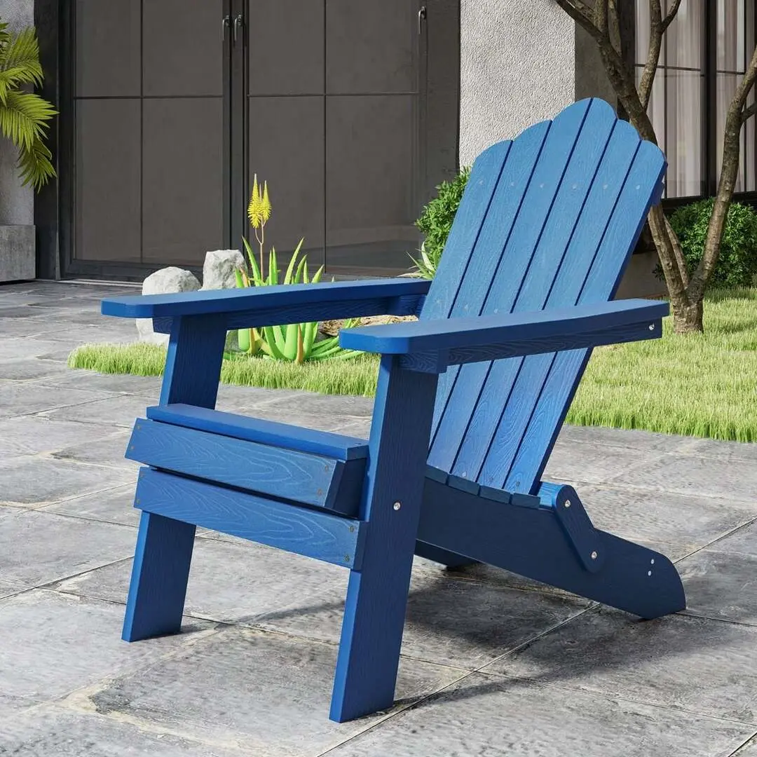 Садовое кресло Costway Adirondack NP12112NY (Navy)