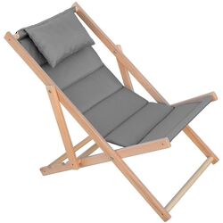 Кресло складное Enero Camp Classic Soft (Wood/Grey)