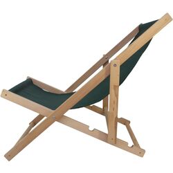 Fotoliu pliabil Enero Camp Classic (Wood/Military Green) Thumb