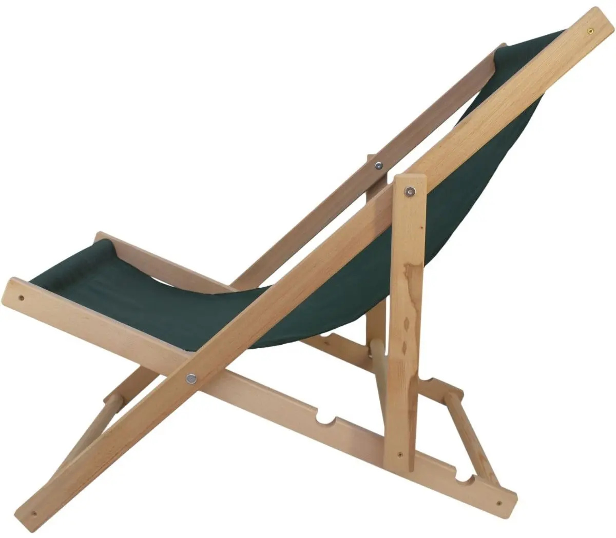 Fotoliu pliabil Enero Camp Classic (Wood/Military Green)