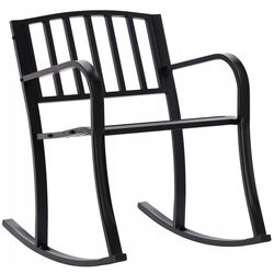 Кресло-качалка GardenLine MEB5115 (Black) Thumb