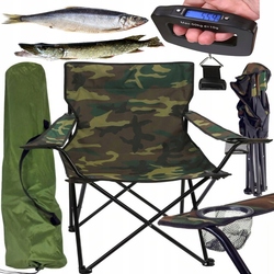 Scaun pliabil GardenLine LEZ6858 (Green Camouflage) Thumb