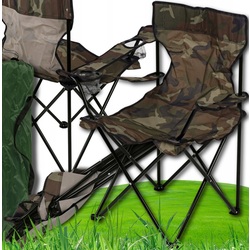 Scaun pliabil GardenLine LEZ6858 (Green Camouflage) Thumb