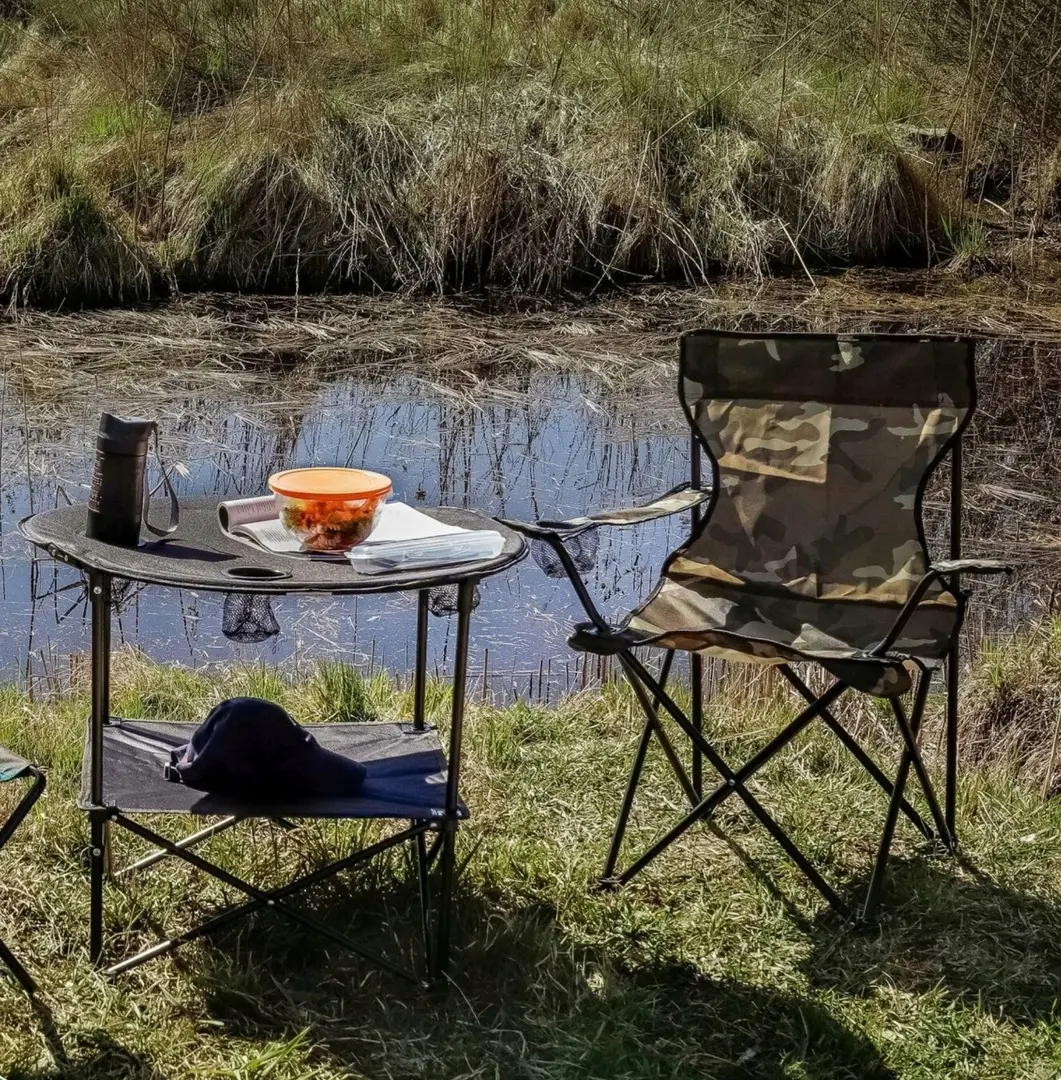 Scaun pliabil GardenLine LEZ6858 (Green Camouflage)