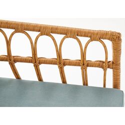 Кресло Halmar Gardena 1S (Black/Natural/Gray) Thumb