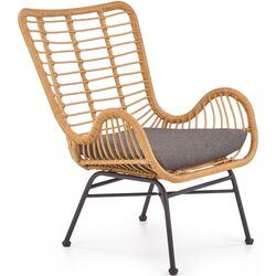 Кресло Halmar Ikaro (Natural/Gray)