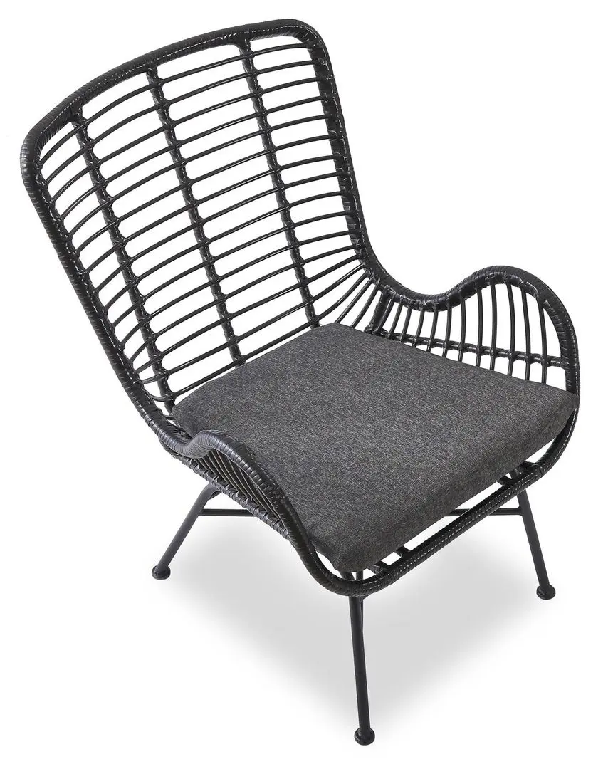 Кресло Halmar Ikaro2 (Black/Gray)