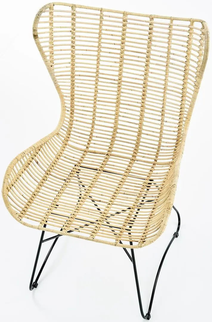 Fotoliu Halmar Indiana (Rattan Natural)