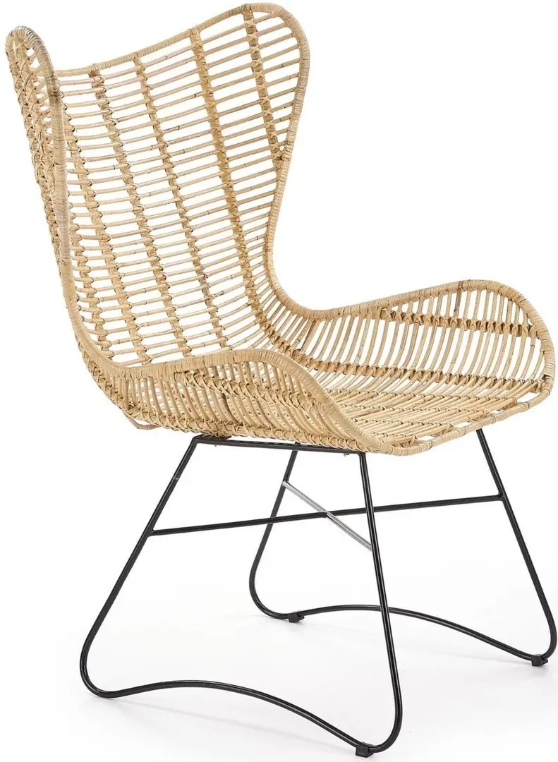 Fotoliu Halmar Indiana (Rattan Natural)