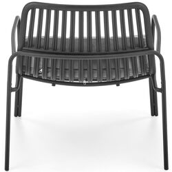 Fotoliu Halmar Melby (Black/Gray) Thumb