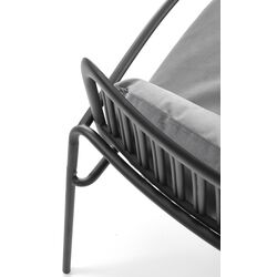 Fotoliu Halmar Melby (Black/Gray) Thumb