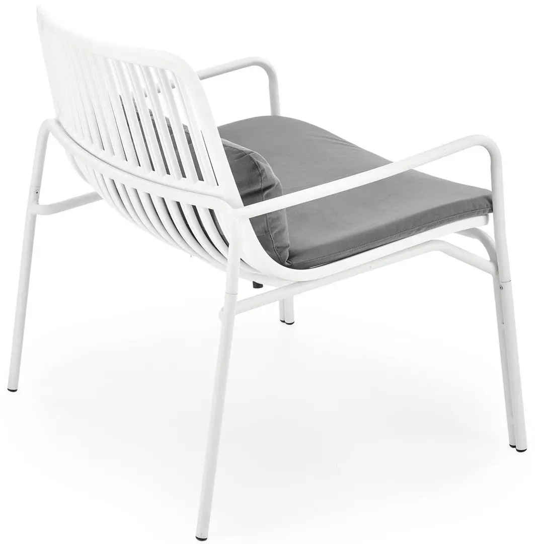 Кресло Halmar Melby (White/Gray)