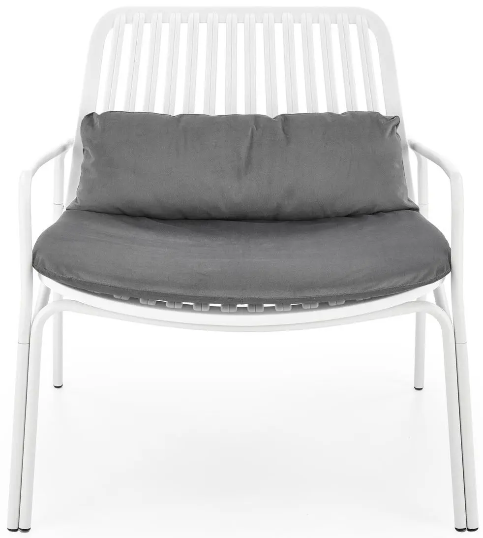 Кресло Halmar Melby (White/Gray)