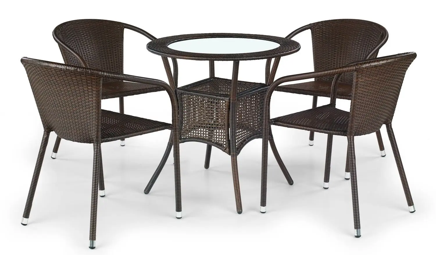 Fotoliu Halmar Midas (Dark Brown)