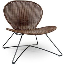 Fotoliu Halmar Troy (Black/Brown)