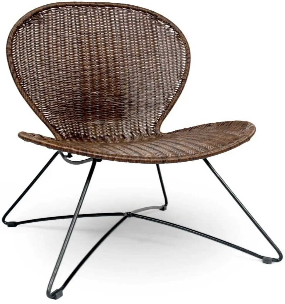 Fotoliu Halmar Troy (Black/Brown)