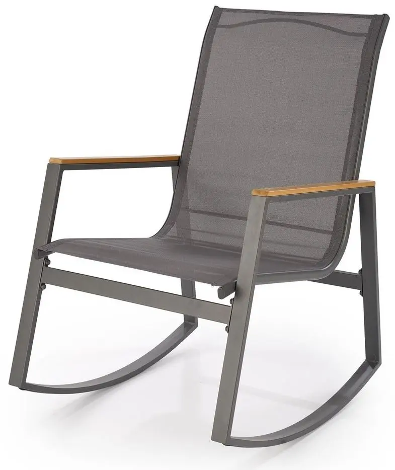 Fotoliu balansoar Halmar Zlatan (Dark Grey/Light Grey) - 2