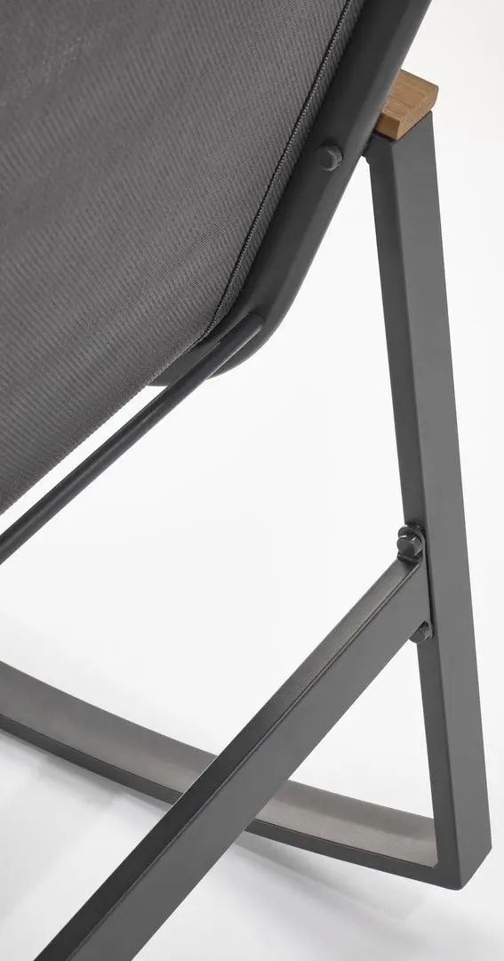 Fotoliu balansoar Halmar Zlatan (Dark Grey/Light Grey) - 11