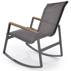 Fotoliu balansoar Halmar Zlatan (Dark Grey/Light Grey) Thumb