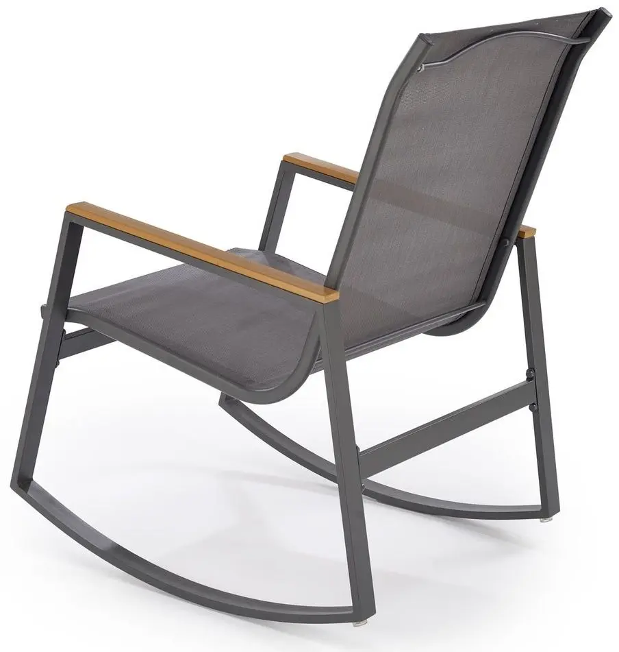 Fotoliu balansoar Halmar Zlatan (Dark Grey/Light Grey) - 3