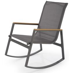 Fotoliu balansoar Halmar Zlatan (Dark Grey/Light Grey) Thumb