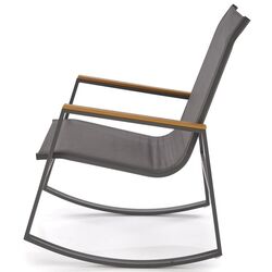 Fotoliu balansoar Halmar Zlatan (Dark Grey/Light Grey) Thumb