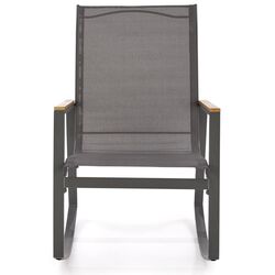 Fotoliu balansoar Halmar Zlatan (Dark Grey/Light Grey) Thumb