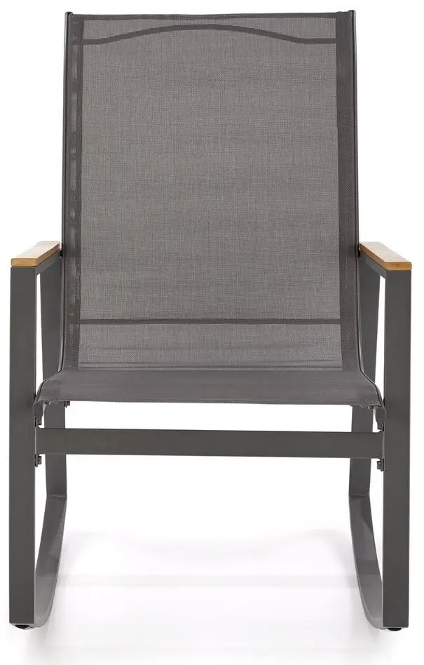 Fotoliu balansoar Halmar Zlatan (Dark Grey/Light Grey) - 6